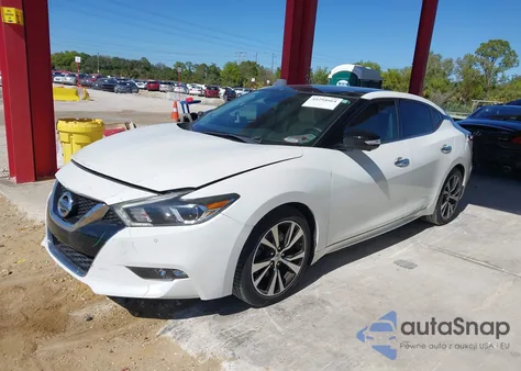 2018 Nissan Maxima 3.5 Platinum z USA, uszkodzony, nr VIN 1N4AA6AP8JC382574